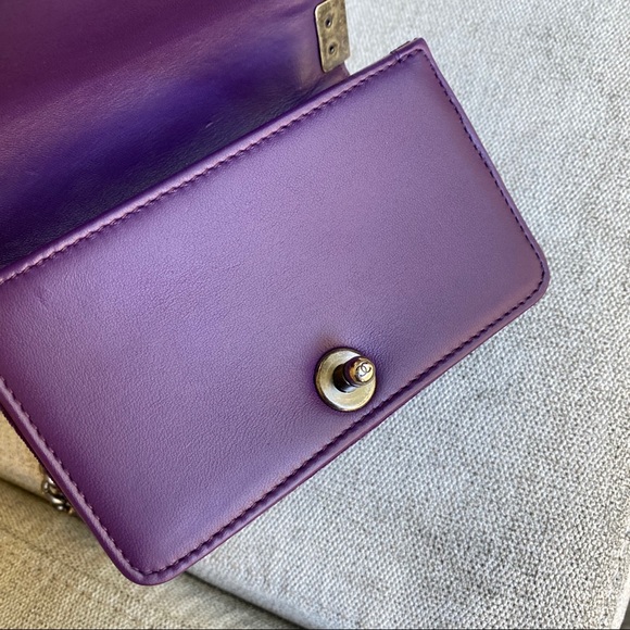 SOLD Chanel mini velvet boy - Picture 7 of 12